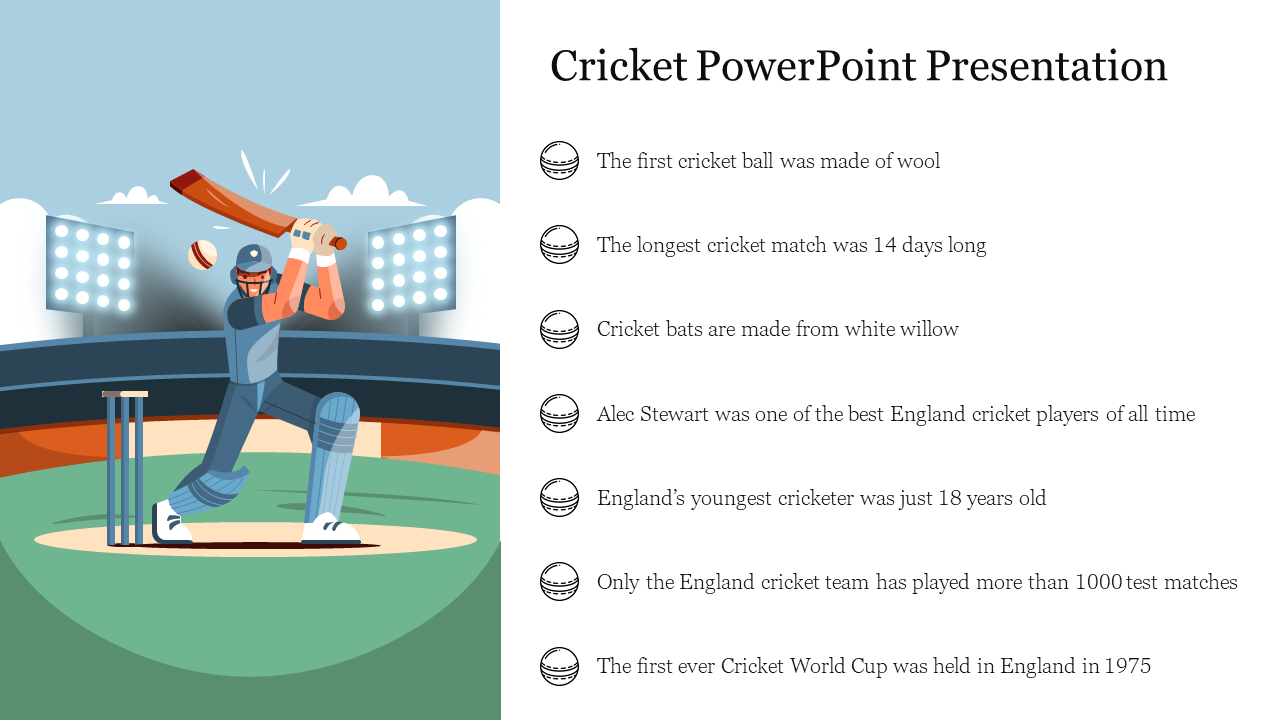 Cricket PowerPoint Presentation